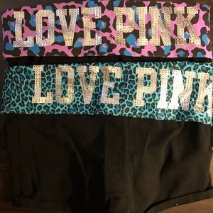 Love Pink Shorts (x2)